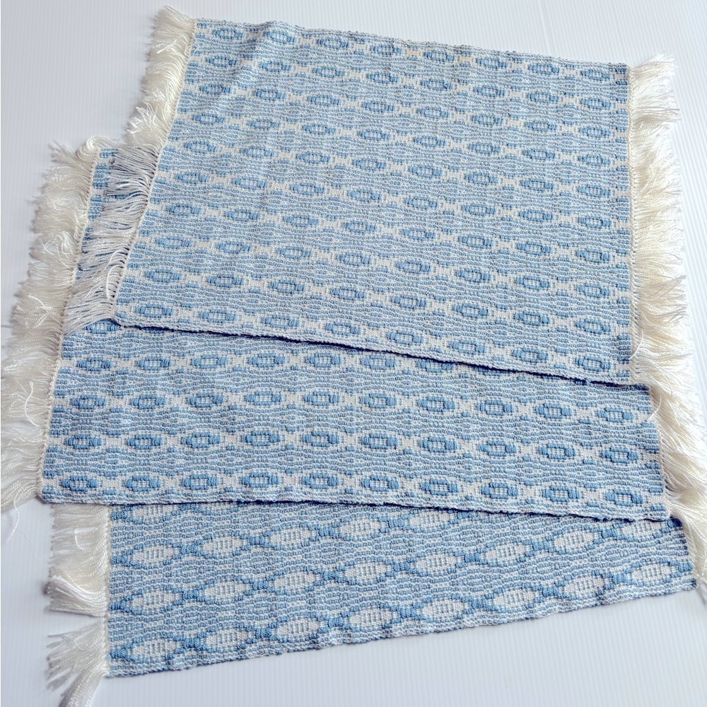 Vintage Handwoven Placemats Set of 3